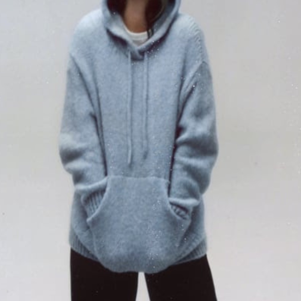 KNIT SWEATSHIRT - S